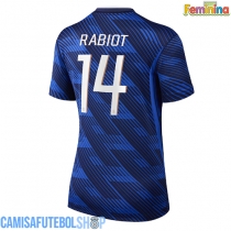 Camisa de time de futebol França Adrien Rabiot #14 Replicas 1º Equipamento Feminina Mundo 2026 Manga Curta